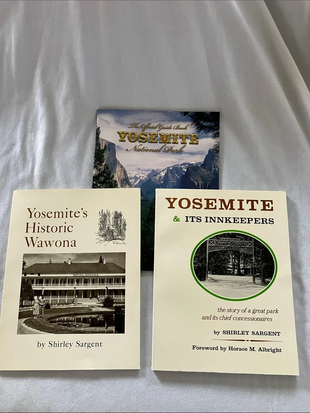Vintage Yosemite Books
